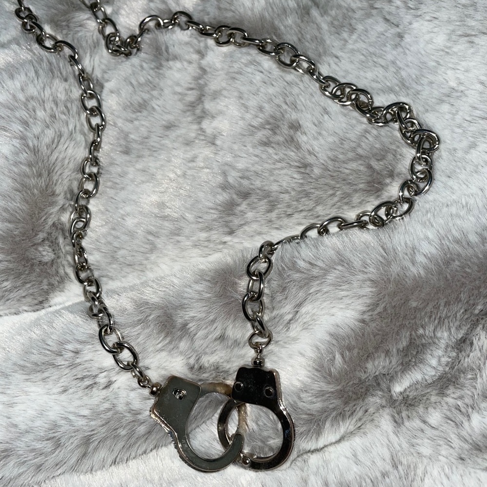 Handcuff necklace or pants chain